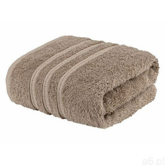 Livarno Home Ręcznik frotté 50 x 90 cm, 1 sztuka (Paski beżowy) - ogłoszenia A6.pl