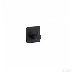 Wieszak ścienny Base 220-1 Metalowy Czarny Mat, 61600 - ogłoszenia A6.pl