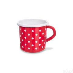 Orion Kubek emaliowany Kropka, 8 cm, 115621 - ogłoszenia A6.pl