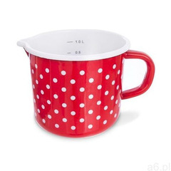 Orion Kubek emaliowany z dzióbkiem Kropka, 12 cm, 115625 - ogłoszenia A6.pl