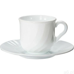 Filiżanka ze spodkiem Opal Glass EBRO kpl.6 szt. - ogłoszenia A6.pl