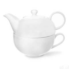 Orion Komplet herbaciany dzbanek i filiżanka WHITE, 121464 - ogłoszenia A6.pl