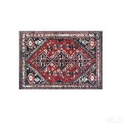 Dywan orientalny sylhet – 160 × 230 cm – kolor czerwony i czarny marki Vente-unique.pl - ogłoszenia A6.pl