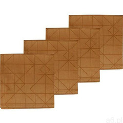 serwetki refined damask jasnobrązowe 4 szt. (5722000118909) - ogłoszenia A6.pl