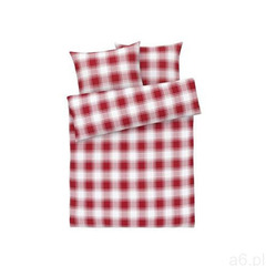 Livarno home pościel flanelowa 160 x 200 cm (kratka/czerwony) (4055334365925) - ogłoszenia A6.pl