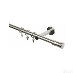 Karnisz Capri 200 cm pojedynczy nikiel 19 mm Inspire (5901171261120) - ogłoszenia A6.pl