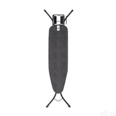 Brabantia - deska do prasowania rozmiar 110 x 30 cm, rama czarna 22mm - denim black - czarny (871075 - ogłoszenia A6.pl