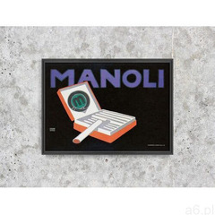 Vintageposteria.pl Plakat plakat manoli, papierosy - ogłoszenia A6.pl