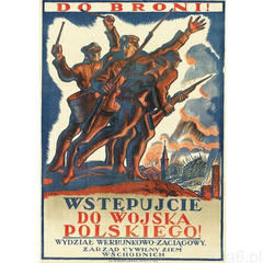 Do broni wojna polsko bolszewicka 1920 plakat a3 1920-032 marki Polska - ogłoszenia A6.pl