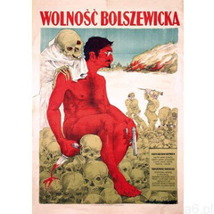 Plakat A3 - Wolność Bolszewicka (Trocki) A3 1920-019 - ogłoszenia A6.pl