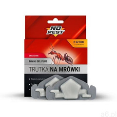 Trutka na mrówki no pest foval gel plus. żel w pułapce z wabikiem 2x5g. marki No-pest - ogłoszenia A6.pl
