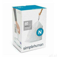 Simplehuman Worki do kosza na śmieci N 45-50 l, 60 szt., 802918 - ogłoszenia A6.pl