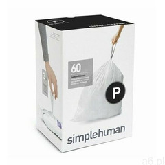 Simplehuman Worki do kosza na śmieci P 50-60 l, 60 szt., 802919 - ogłoszenia A6.pl