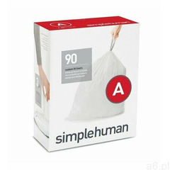 Simplehuman Worki do kosza na śmieci A 4,5 l, 90 szt., 802921 - ogłoszenia A6.pl