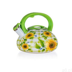 emaliowany czajnik z gwizdkiem sun flower 3 l marki Banquet - ogłoszenia A6.pl