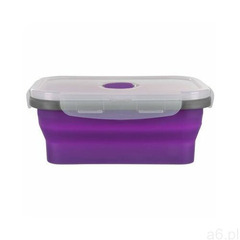 Milla home Pojemnik silikonowy msc102 0.54 l fioletowy - ogłoszenia A6.pl