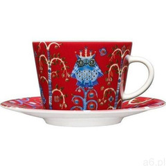spodek do filiżanki do cappuccino taika czerwony (7320065006575) - ogłoszenia A6.pl