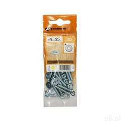 Śruba 4 x 25 mm 20 szt. Standers (3276007105926) - ogłoszenia A6.pl