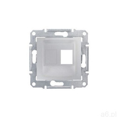 Sedna płytka centralna Schneider podtynkowa 1xRJ45 do AMP, Molex, Keline aluminium SDN4300660 - ogłoszenia A6.pl