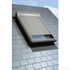 Roleta na okno dachowe electro 230v 66x98 zewnętrzna elektryczna marki Fakro - ogłoszenia A6.pl