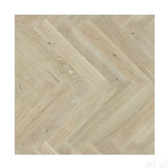 Deska trójwarstwowa jodełka klasyczna dąb 1-lamelowa lakier cream 14 mm Barlinek (5906737985458) - ogłoszenia A6.pl