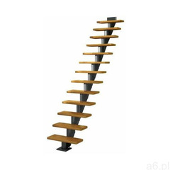Dolle Schody modułowe srebrne frankfurt stopnie szerokość 65 cm dąb 13 sztuk - ogłoszenia A6.pl