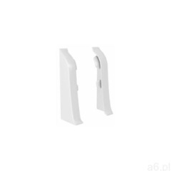 Artens Zakończenie do listwy przypodłogowej 65 mm białe 2 szt. (3276007187335) - ogłoszenia A6.pl