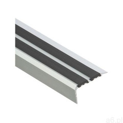 Profil schodowy z gumą 250 cm srebrny marki Easy line - ogłoszenia A6.pl