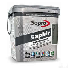 Fuga cementowa SAPHIR betonowo-szary 14 4 kg SOPRO, 9504/4 KG - ogłoszenia A6.pl