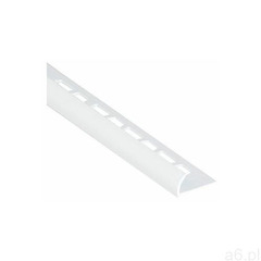 Standers Profil do glazury zewnętrzny półokrągły pvc 8 mm / 2.5 m biały zimny cezar (3276000594550) - ogłoszenia A6.pl