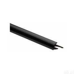 Profil do glazury zewnętrzny półokrągły PVC 10 mm / 2.5 m Czarny Standers - ogłoszenia A6.pl