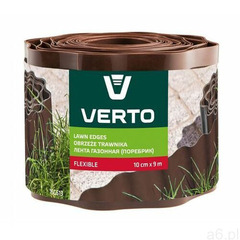 Obrzeże do trawników VERTO 15G513 Brązowy (10 cm x 9 m) (5902062037343) - ogłoszenia A6.pl