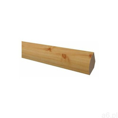 Ćwierćwałek wypukły sosna sękata 14x14x2600 mm 2,6 m Kronospan (5907587415515) - ogłoszenia A6.pl