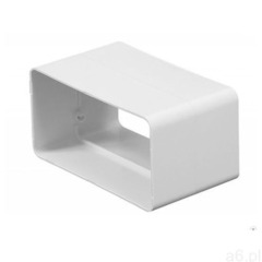 Awenta Łącznik nypel kanałów płaskich wentylacyjnych abs kp55-21 - 55x110 (5905033293991) - ogłoszenia A6.pl