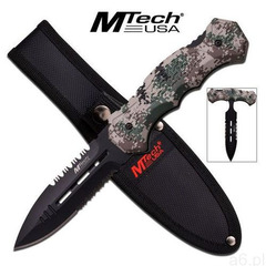 NÓŻ MTech USA OSTRZE STAŁE dwu-pozycyjne MT-20-60DG - ogłoszenia A6.pl