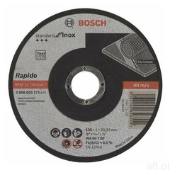 Tarcza tnąca 125 x 1 x 22.2 INOX BOSCH - ogłoszenia A6.pl