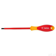 TOPEX Wkrętak płaski 1000V, 5.5 x 125 mm, CrMo - ogłoszenia A6.pl