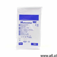 Kompresy z gazy 17n 8w niejałowe 10x20cm -100 szt. marki Matocomp - ogłoszenia A6.pl
