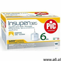 Insupen Igły do penów insulinowych 32G 0,23 x 6mm x 100 sztuk - ogłoszenia A6.pl