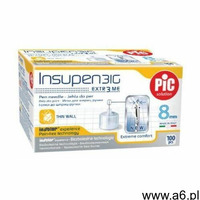 Insupen igły do penów insulinowych 30g 0,30 x 8mm x 100 sztuk marki Artsana - ogłoszenia A6.pl