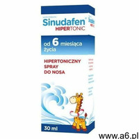 Aerozol Sinudafen Hipertonic aerozol do nosa 30ml - ogłoszenia A6.pl