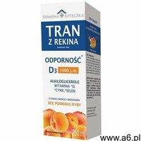 TRAN Z REKINA GRENLANDZKIEGO smak mango-brzoskwinia 250ml - ogłoszenia A6.pl
