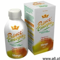 Prince Omega Tran z wątroby rekina smak mango 250ml - ogłoszenia A6.pl
