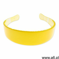 ŻÓŁTA PLASTIKOWA OPASKA emo opaski styl sportowy plastik, cj1854 - ogłoszenia A6.pl