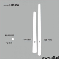 Komplet wskazówek zegarowych białe /9506 - ogłoszenia A6.pl