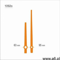 Wskazówki zegarowe pomarańczowe /w1092 marki Atrix - ogłoszenia A6.pl