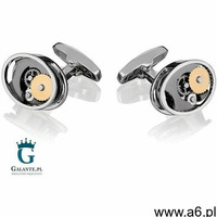 Spinki do mankietów mechanizm zegara clm-108 london marki Onyx-art - ogłoszenia A6.pl