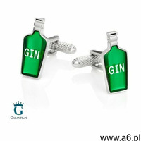 Spinki do mankietów butelka gin kc-1037 london marki Onyx-art - ogłoszenia A6.pl