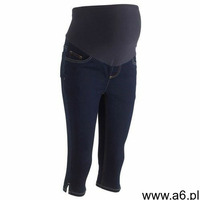 Dżinsy rybaczki ciążowe bonprix ciemny denim - ogłoszenia A6.pl