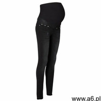 Dżinsy ciążowe SKINNY bonprix czarny "stone", kolor czarny - ogłoszenia A6.pl